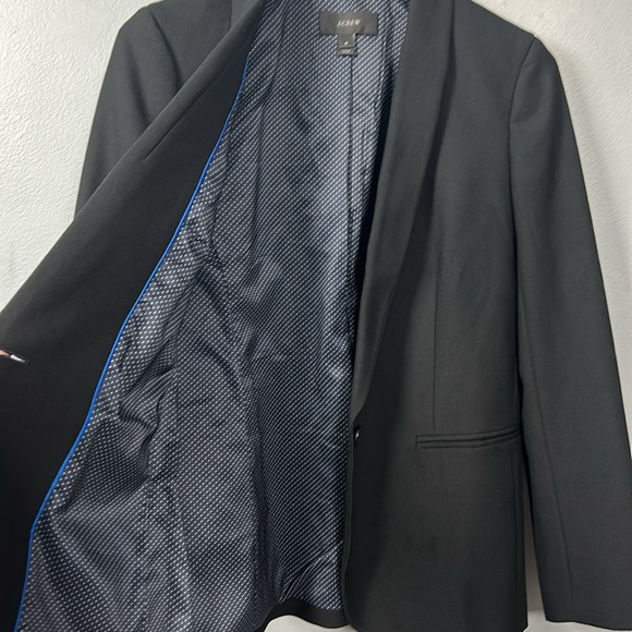 J. Crew Women’s Black Wool Single Breasted Blazer size 4 - Picture 13 of 16